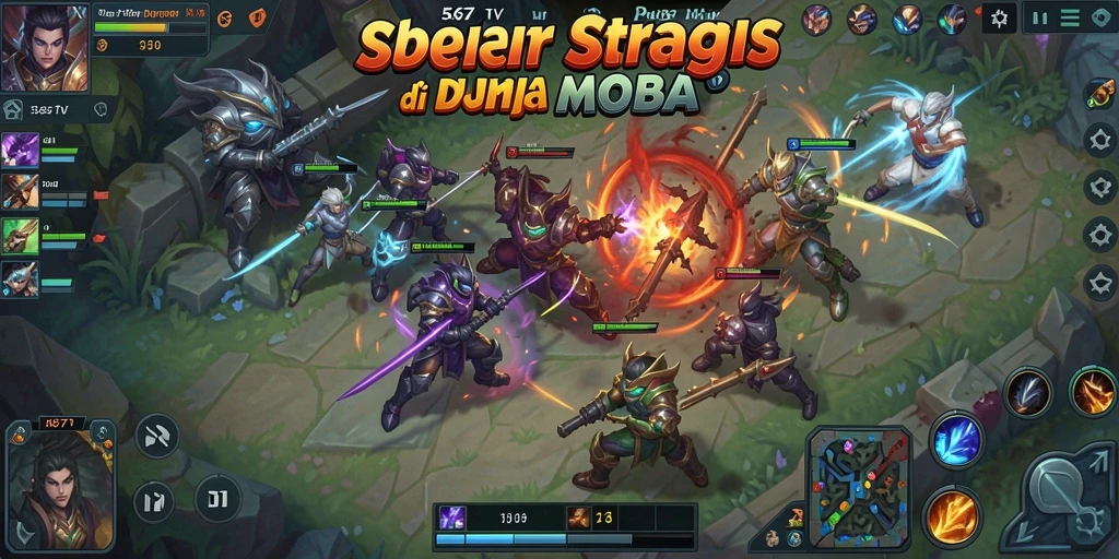 Tangkapan layar gameplay menegangkan dalam 567TV.