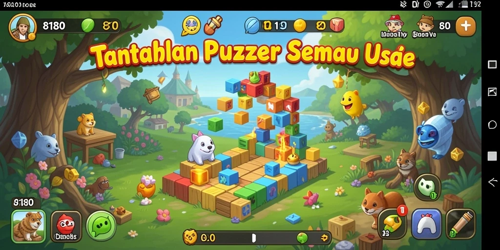 Tampilan gameplay <strong>8180</strong> yang menantang dan menarik.