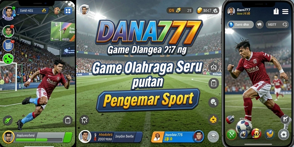 Screenshot gameplay seru dalam DANA777 menampilkan aksi olahraga mengesankan.