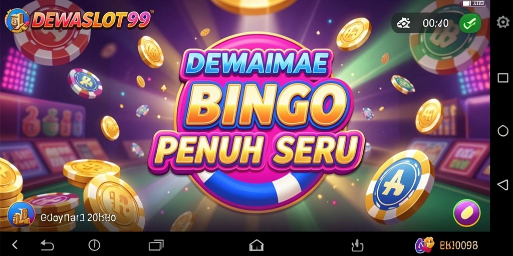 Tampilan seru gameplay DEWASLOT99 dengan suasana Bingo yang menegangkan.