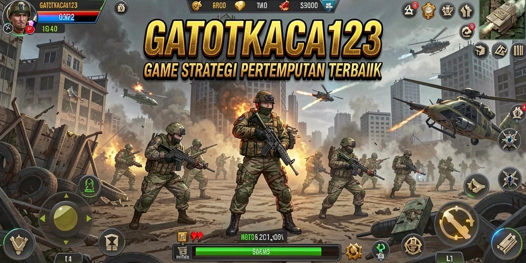 Tampilan mendebarkan dari pertempuran GATOTKACA123.