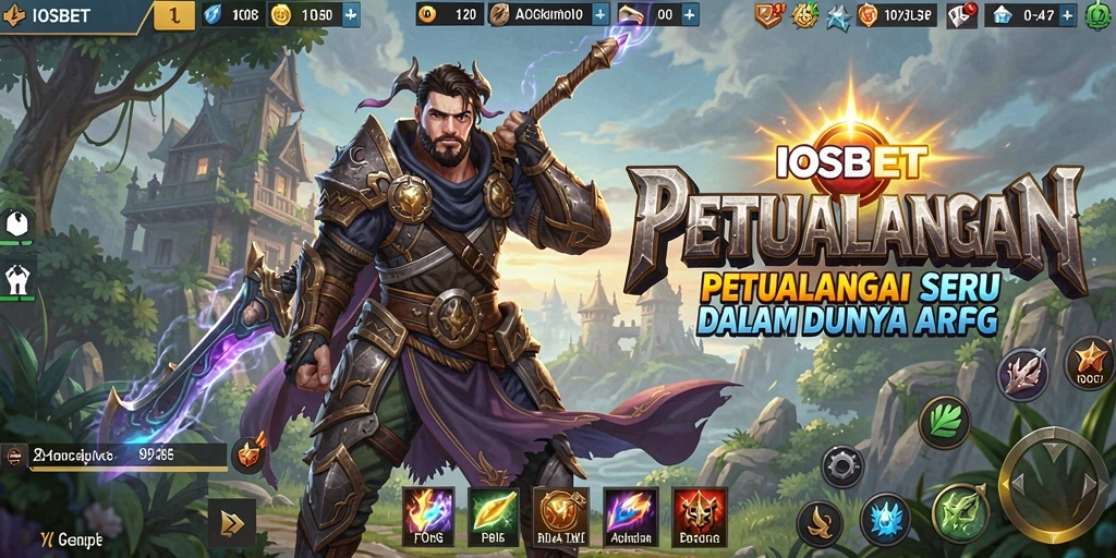 Tampilan gameplay dinamis dalam pengalaman ARPG yang mendebarkan.