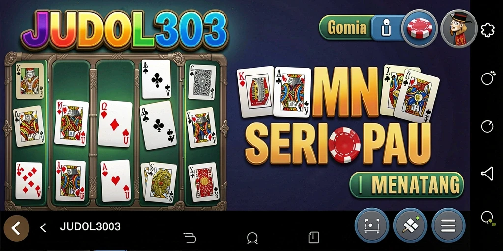 Tampilan menarik gameplay domino JUDOL303.