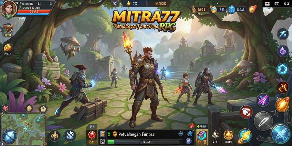 Gameplay seru dalam <strong>MITRA77</strong> dengan grafis menawan.