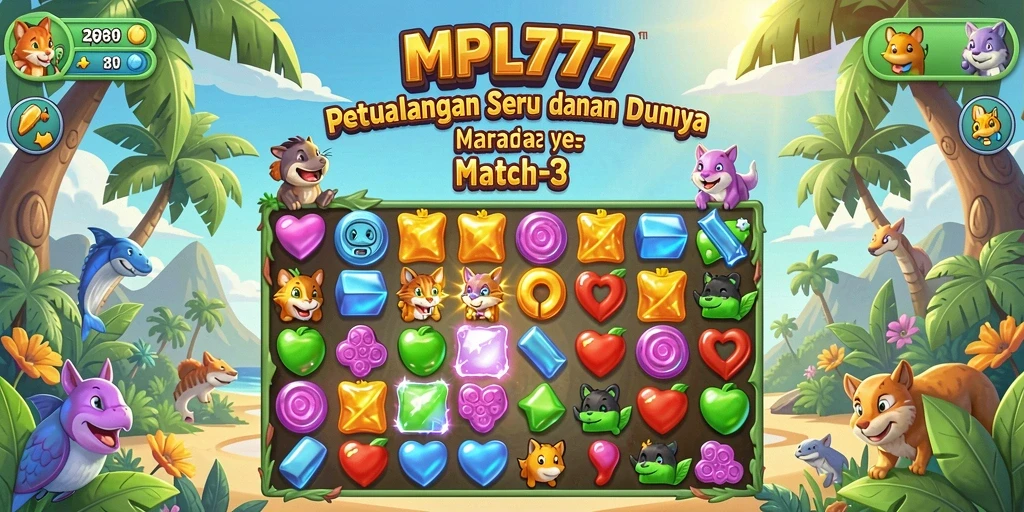 Gameplay seru dan menggembirakan dalam MPL777.