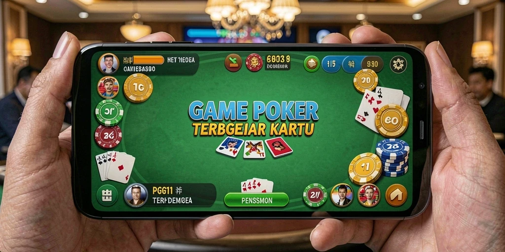 Tampilan gameplay PG11 yang menegangkan dan penuh strategi Poker.
