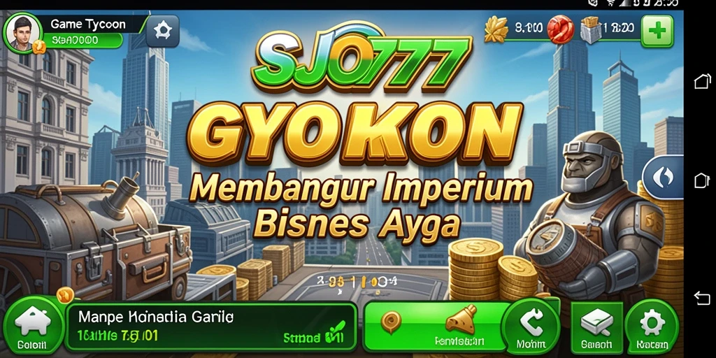Tampilan gameplay SJO777 yang menarik dan dinamis.